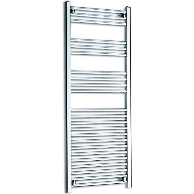 Vertical Straight Towel Rail - Chrome;Chrome;Chrome;Chrome;Chrome;Chrom (120cm H x 60cm W x 5cm D)