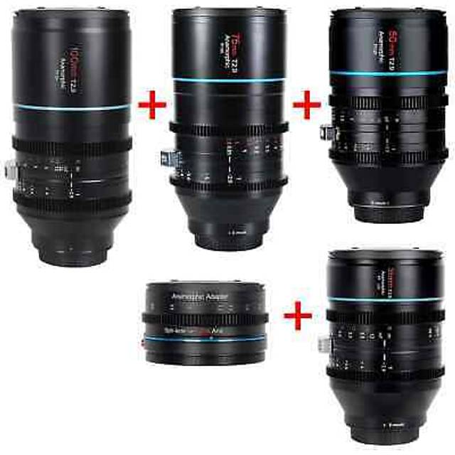 SIRUI Venus Kit (E35+E50+E75+E100+ADP1.25X + Hard Case)