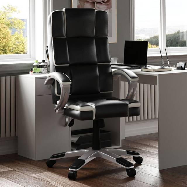 Henderson Faux Leather Padded Office Chair UKFR