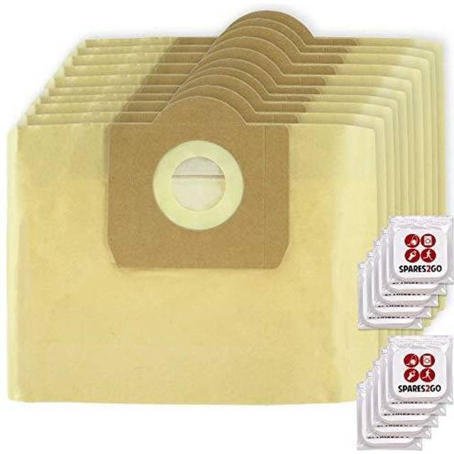 Vacuum Cleaner Dust Bags for Nilfisk Aero Silent (Pack of 10 + Freshener Tabs)