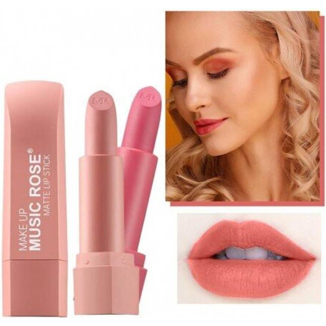 (7) Women Long-lasting 12 Colors Waterproof Matte Lipstick Moisturizer Velvet Lip Stick Makeup Pigments Nude Non-stick Cup Tint
