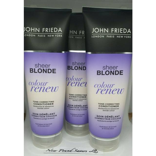 John Frieda Sheer Blonde Colour Renew Tone Correcting Conditioner