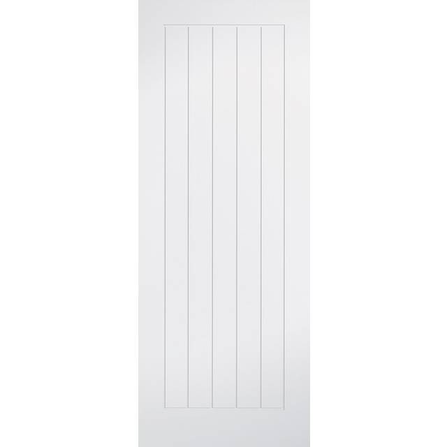 LPD Mexicano - Primed Internal Door (Size: 2040 x 826mm, Thickness: 40mm, Fire Door: No) White
