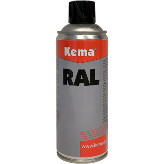 Kema industrilak RAL-9006 hvid alu spray 400ml