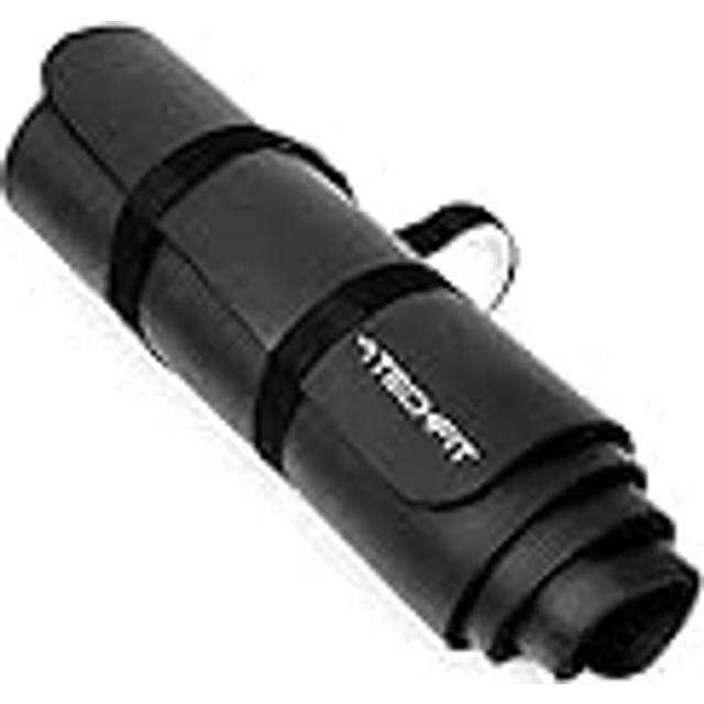 TechFit yogamatta halkfri för gymmet hemma – pilatesmatta för motionsträning, yogamatta tjock för kvinnor, träningsmattor, campingmatta, perfekt för aerobics, stretch 180 x 60, 10 mm