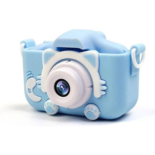 Children Kids Camera 32g Cute Toy Cat Mini Digital Camera Ips Screen