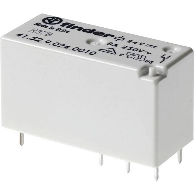 Finder 41.52.9.048.0010 Kretskort-relä 48 V/DC 8 A 2 switch 1 st