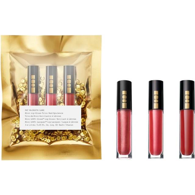 Pat McGrath Labs Mini Lip Gloss Trio Red Opulence