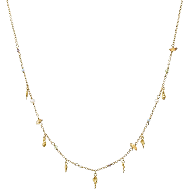 Maanesten Toutsi Necklace - Gold/Multicolour