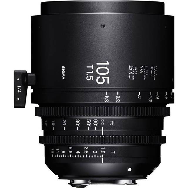 Sigma Cine 105mm T1.5 FF Lens - PL-i Mount
