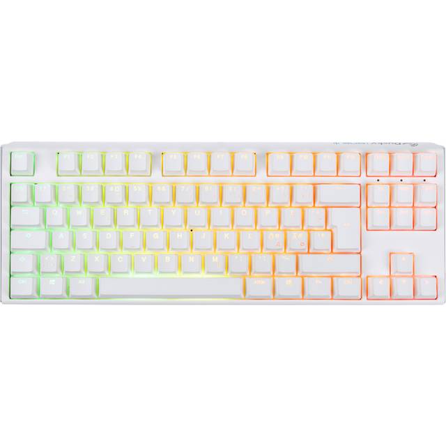 Ducky ONE 3 TKL Pure White RGB Hotswap Tangentbord [MX Blue]