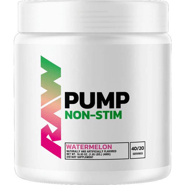 Raw Nutrition Pump Non-Stim Stimfri PWO 480g Strawberry Lemonade