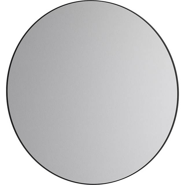 Spegel Camargue Skärgård Rund Svart Ram 80 Cm