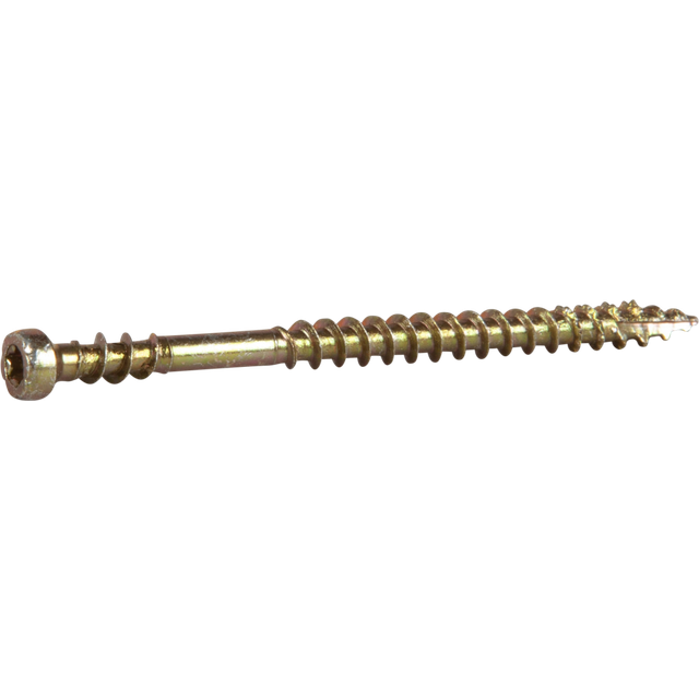 SOCKELSKRUV TX10 GULKROMATERAD 3,9X57 20ST | Beijerbygg Byggmaterial