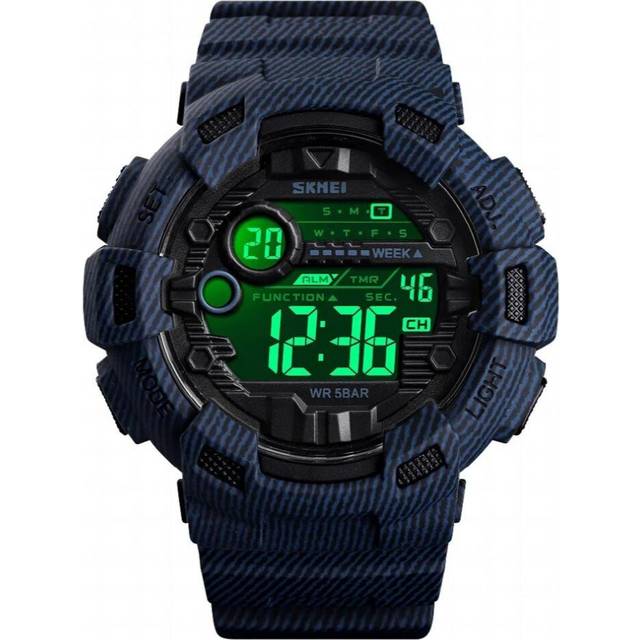 Men Sports Watches LED Digital Outdoor Waterproof Alarm Chrono Military Wristwatches Electronic Clock Relogio Masculino