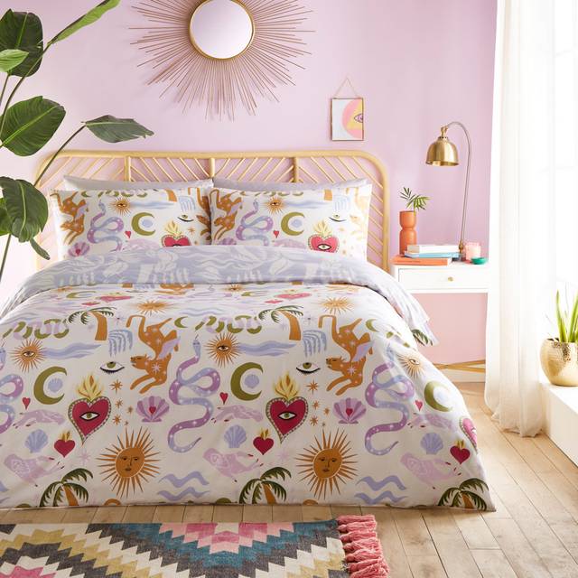 furn. Alchemy Duvet Cover and Pillowcase Set - Multicolor