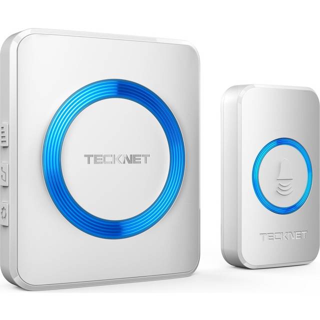 Wireless doorbell ip65 waterproof wall plug-in cordless door chime kit 1300feet