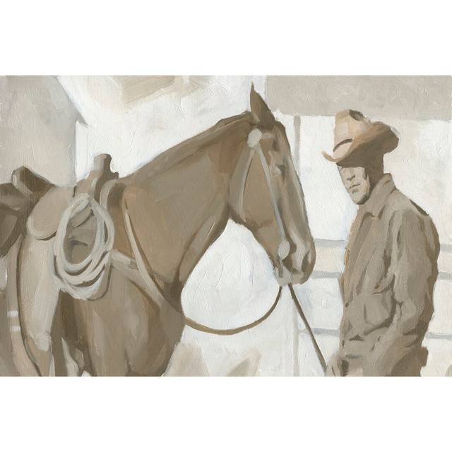 Work Friends I by Jacob Green - Wrapped Canvas Painting Print (51cm H x 76cm W)