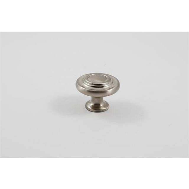 Mushroom Cabinet Knob, Satin Nickel