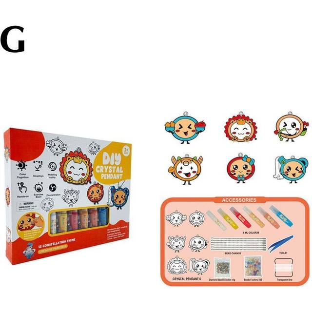(G) (Early Christmas Sale) DIY Crystal Paint Arts and Crafts Set