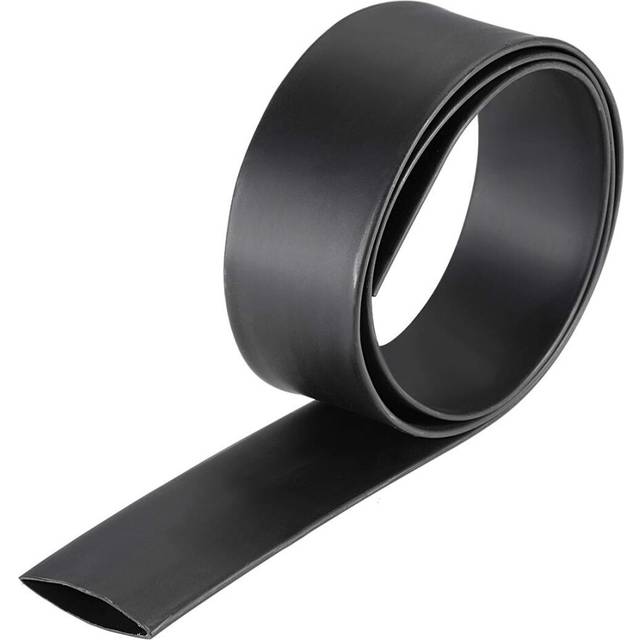 "sourcing map Dual Wall Adhesive Heat Shrink Tubing, 1""(25mm) Dia 42mm Flat Width 3:1 Ratio Shrinkable Tube"