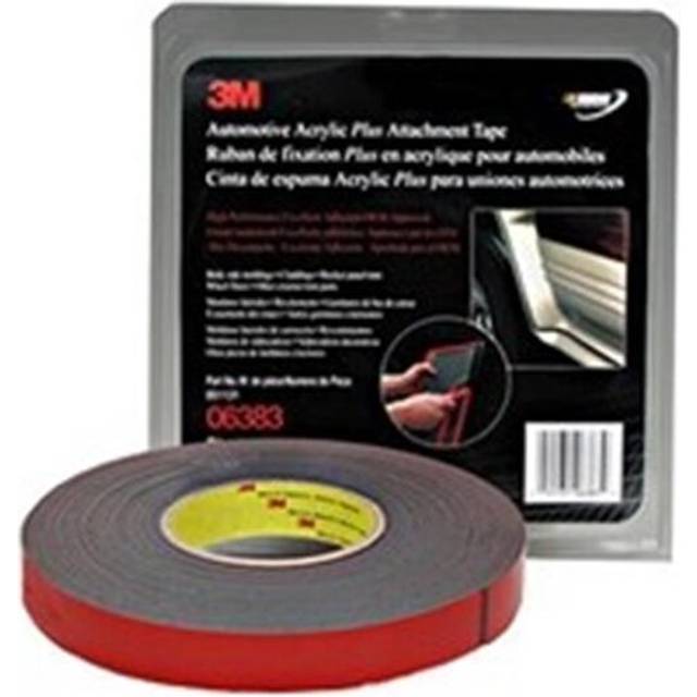 3-M Company 06383 7/8 in. x 20 yd. Black Automotive Acrylic Attachment Tape