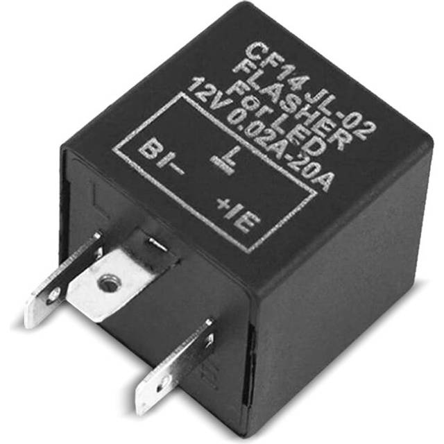 12V 3 V-PIN Blinker Relais passend für Kawasaki ER-6f / ER-6n LED Lumitecs