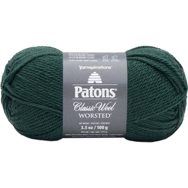 Patons Classic Wool Yarn-pine - 244077-77765