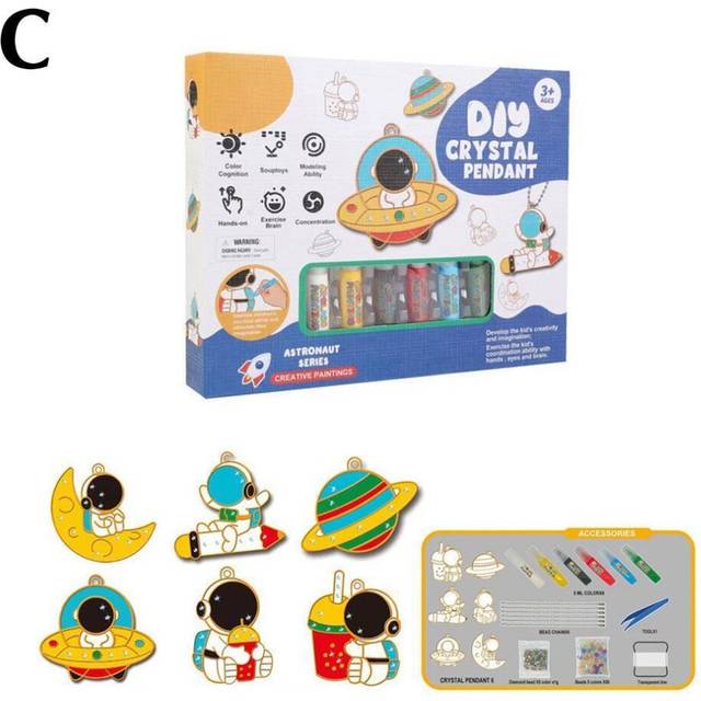 (C) (Early Christmas Sale) DIY Crystal Paint Arts and Crafts Set