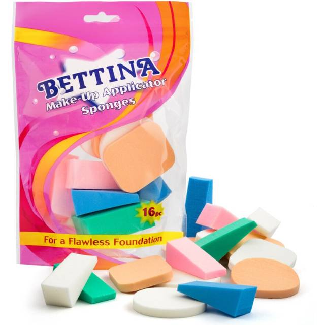 16pc Make-up Applicator Sponges Various Shapes
