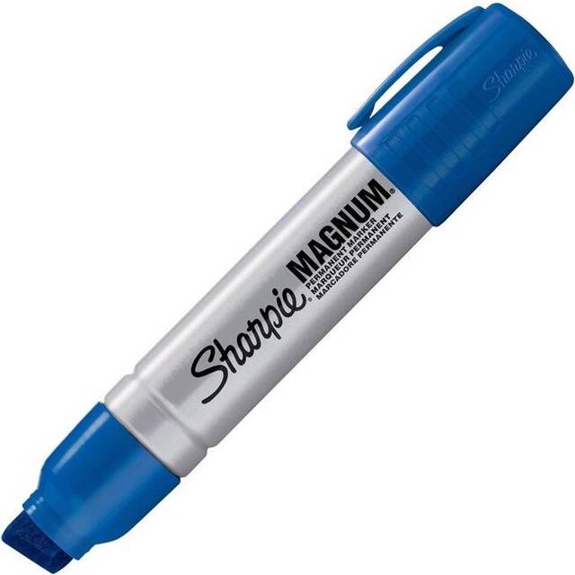 Sanford, L.P. SAN44003BX 15.875 mm Sharpie Magnum Permanent Markers - Blue