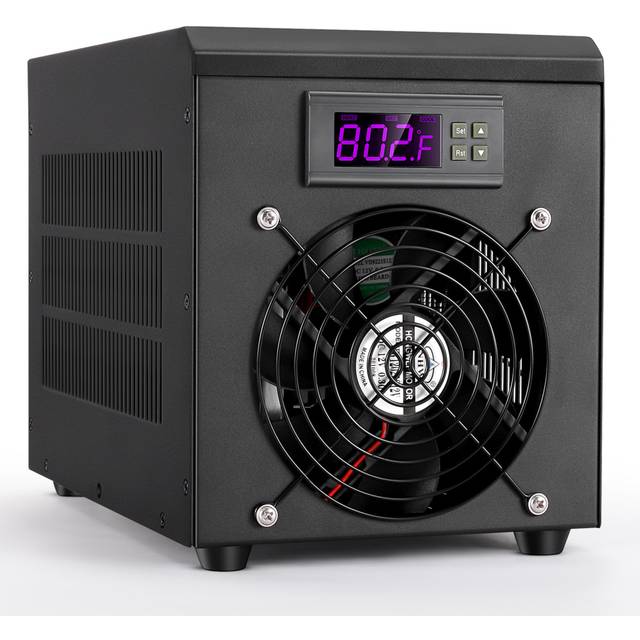 60L Fish Tank Cooler LCD Display Aquaculture Fish Shrimp Single Cooling Aquarium Water Chiller Home Fish Shrimp Breeding Tool