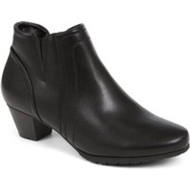 Low Heel Ankle Boots - WBINS38007 / 324 160 - Black