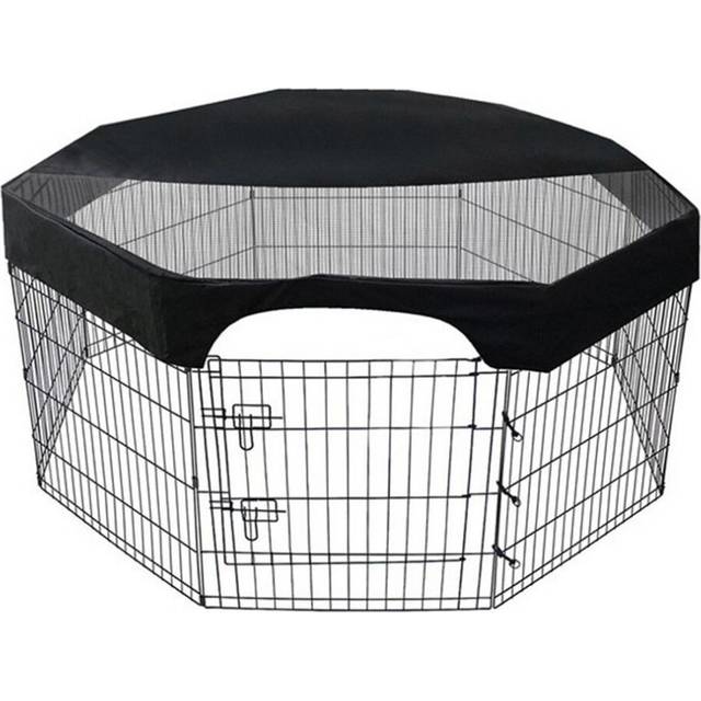 Outdoor Indoor Pet Cage Cover Waterproof Shade Breathable Eight-sided Top Cover Fence Universal Dog Cage Box Top Covers
