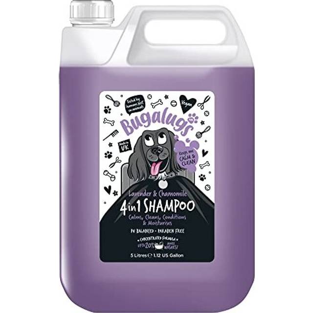 Bugalugs 4 In 1 Lavender &Amp; Chamomile Dog Shampoo 5L - One Colour