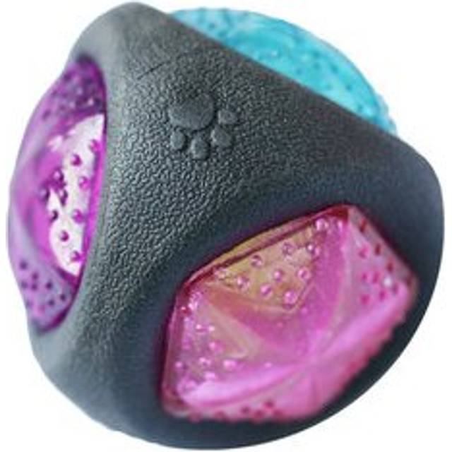 Luminous Dog Toy Durable Bouncy Balls Rubber Bouncy Dog Chewing Ball Dog Training Pet Toys