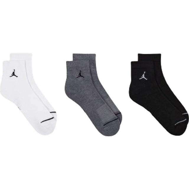 Nike Jordan Everyday Ankle Socks (3 Pairs) - Multi-Colour - 8-11