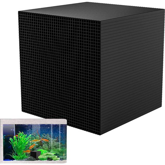Eco-Aquarium Water Purifier Cube Water Clean Filter Activated Carbon Tool Block