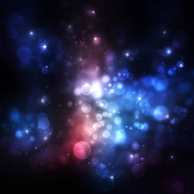 Stiltner Abstract Circular Bokeh by Tee Photolive - Print (51cm H x 51cm W x 3.8cm D)
