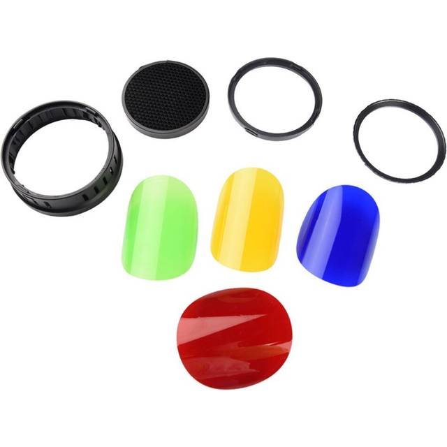 Godox BD-08 Barndoor Honeycomb Grid Four Color Filters Outdoor Kits