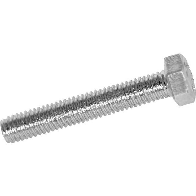 Unbranded High Tensile Set Screw M10 x 60 (10 Pack) in Silver Steel