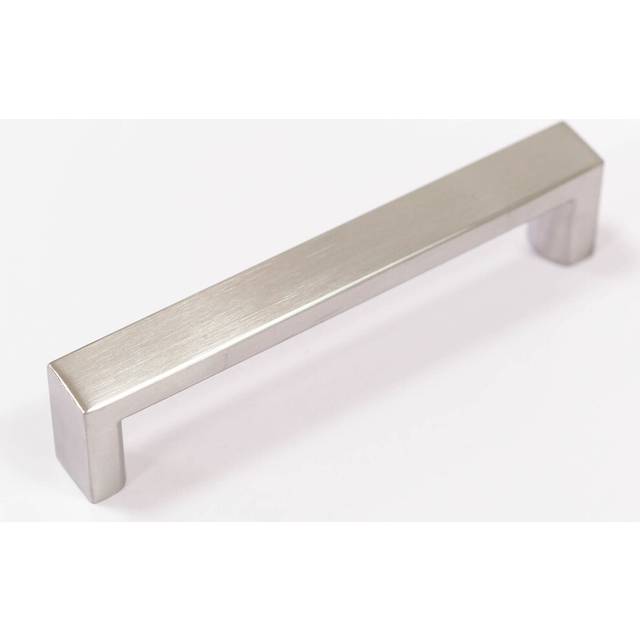 160mm Brushed Nickel Kitchen Cabinet Square Handle