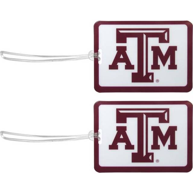 Siskiyou C2LT26 NCAA Texas A & M Aggies Vinyl Luggage Tag - Pack of 2