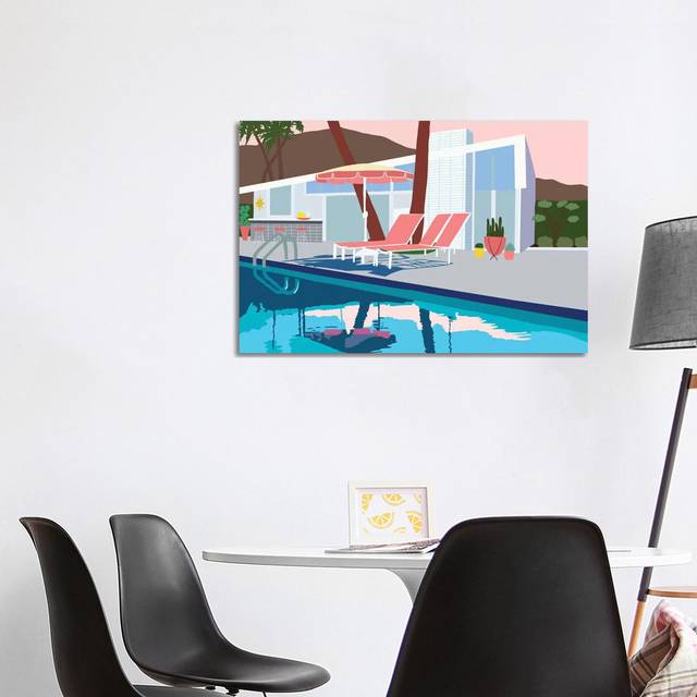 Pool Lounge I (101.6 cm H x 66.04 cm W x 3.175 cm D)