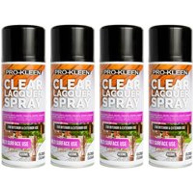 (Gloss, 4) Pro-Kleen Multi-surface Clear Lacquer Spray