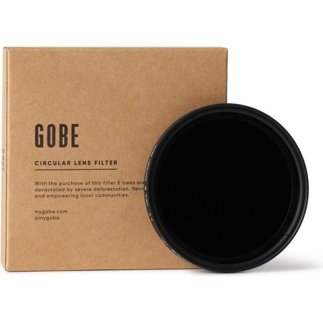 Gobe Neutral Density Variable ND Lens Filter  58mm  2Peak  Optical Glass  Nano Coating  Black