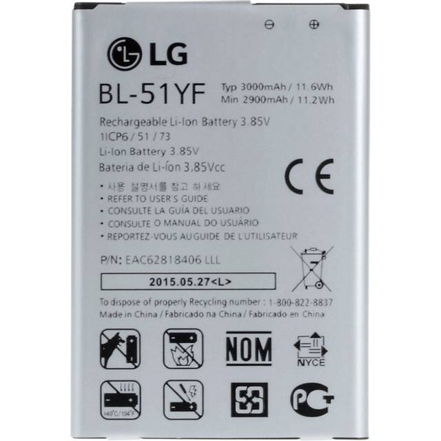 LG G4 OEM H815 Ersättning för LCD-skärm och digitaliseringsenhet