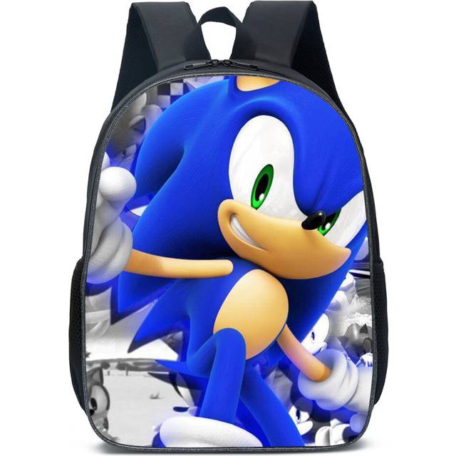 (B) NEW'C Sonic The Hedgehog 3D Printed Children's School Backpack Travel Rucksacks