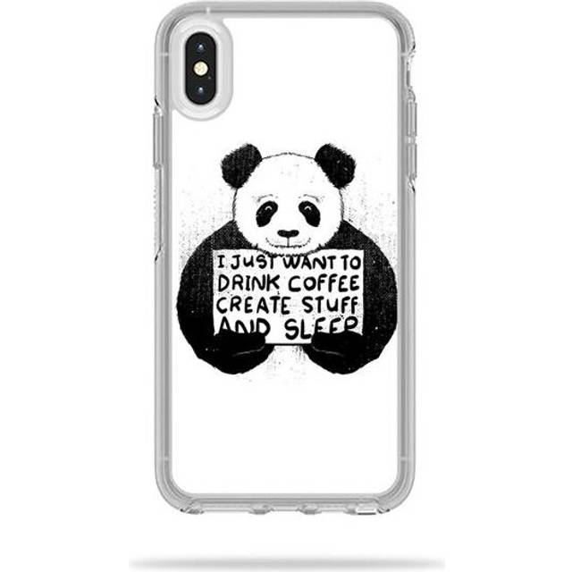 MightySkins OTSIPXSM-I Just Want To Skin for Otterbox Symmetry iPhone XS Max Case - I Just Want To
