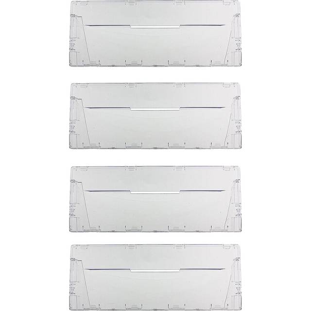 Plastic Drawer Flap Front Handle for INDESIT Fridge Freezer (Pack of 4)